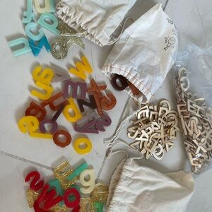 Colorful Alphabet Letter Set for Kids